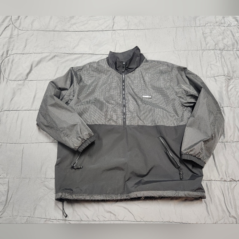 Men's OBEY Black and Gray Jacket